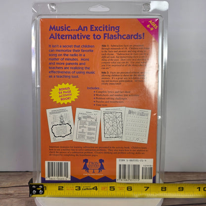 Subtraction Educational CD Set & Activity Book By Twin Sisters Productions
