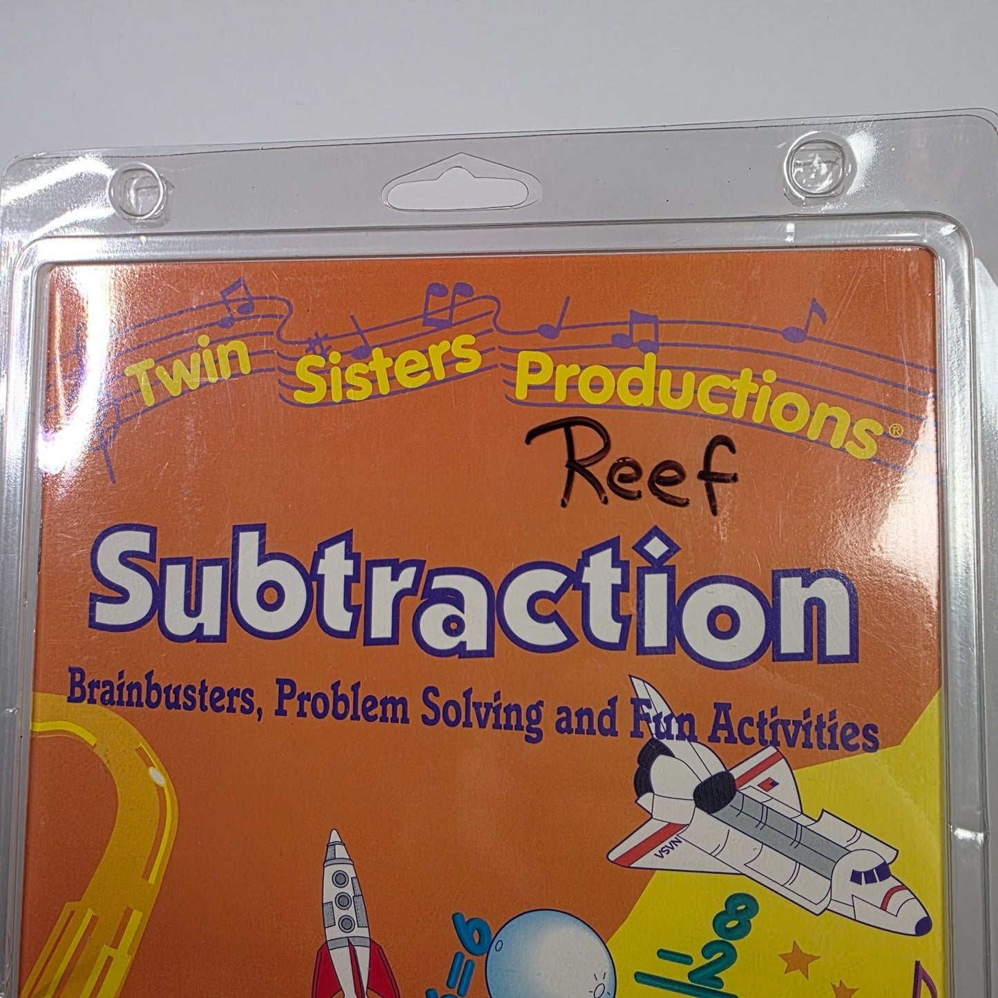 Subtraction Educational CD Set & Activity Book By Twin Sisters Productions