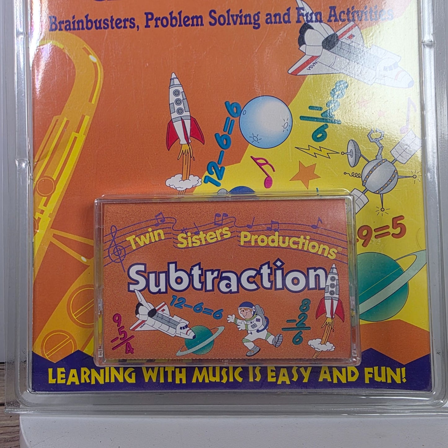 Subtraction Educational CD Set & Activity Book By Twin Sisters Productions
