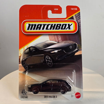 Matchbox 2019 Mazda 3 Die-Cast Car Toy 1:64 Scale