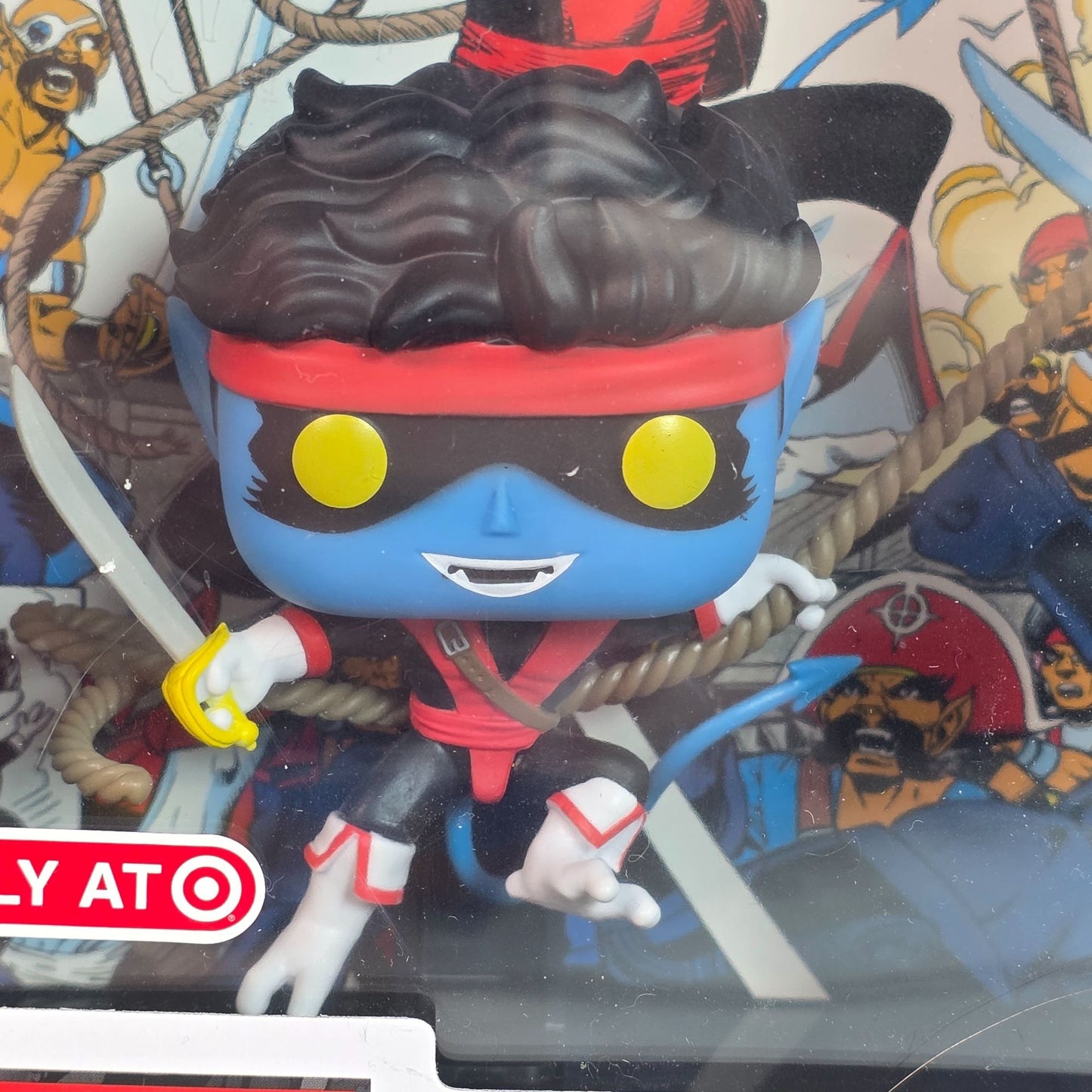 Funko Pop! Comic Covers Marvel Nightcrawler #49 Target Exclusive Vinyl Figure With Display Case