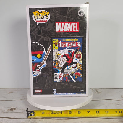 Funko Pop! Comic Covers Marvel Nightcrawler #49 Target Exclusive Vinyl Figure With Display Case
