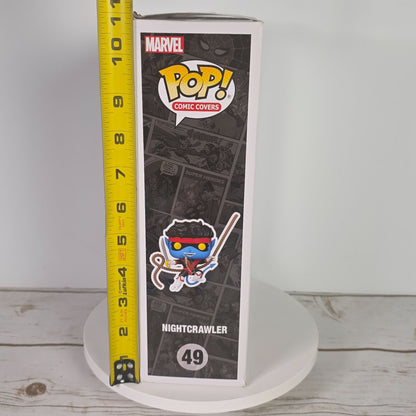 Funko Pop! Comic Covers Marvel Nightcrawler #49 Target Exclusive Vinyl Figure With Display Case