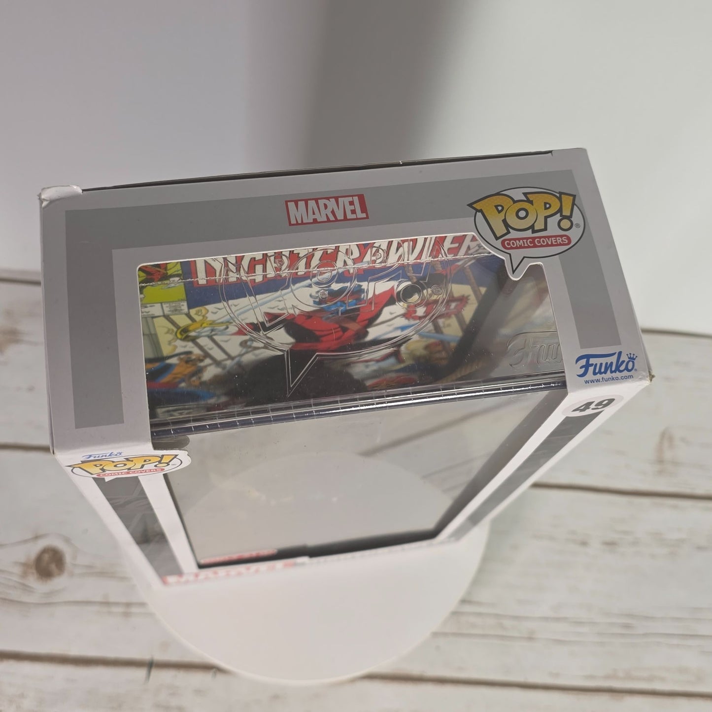 Funko Pop! Comic Covers Marvel Nightcrawler #49 Target Exclusive Vinyl Figure With Display Case