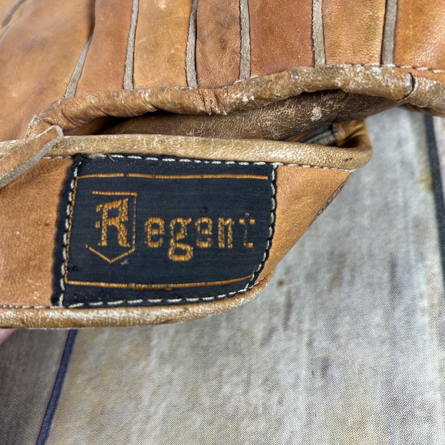 Vtg Rawlings GJ54 Bellows Web Mike Schmidt Leather Baseball Glove Nylon Reinforced Right Handed + 2 Childs Gloves