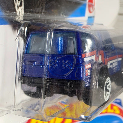 Hot Wheels 2023 Nissan Patrol Custom Die-Cast Toy Car 1/64 Scale Blue & Red