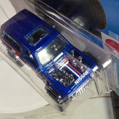 Hot Wheels 2023 Nissan Patrol Custom Die-Cast Toy Car 1/64 Scale Blue & Red