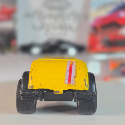 Vintage Tonka Hot Rod Mod Rod Yellow Black Chrome Engine USA