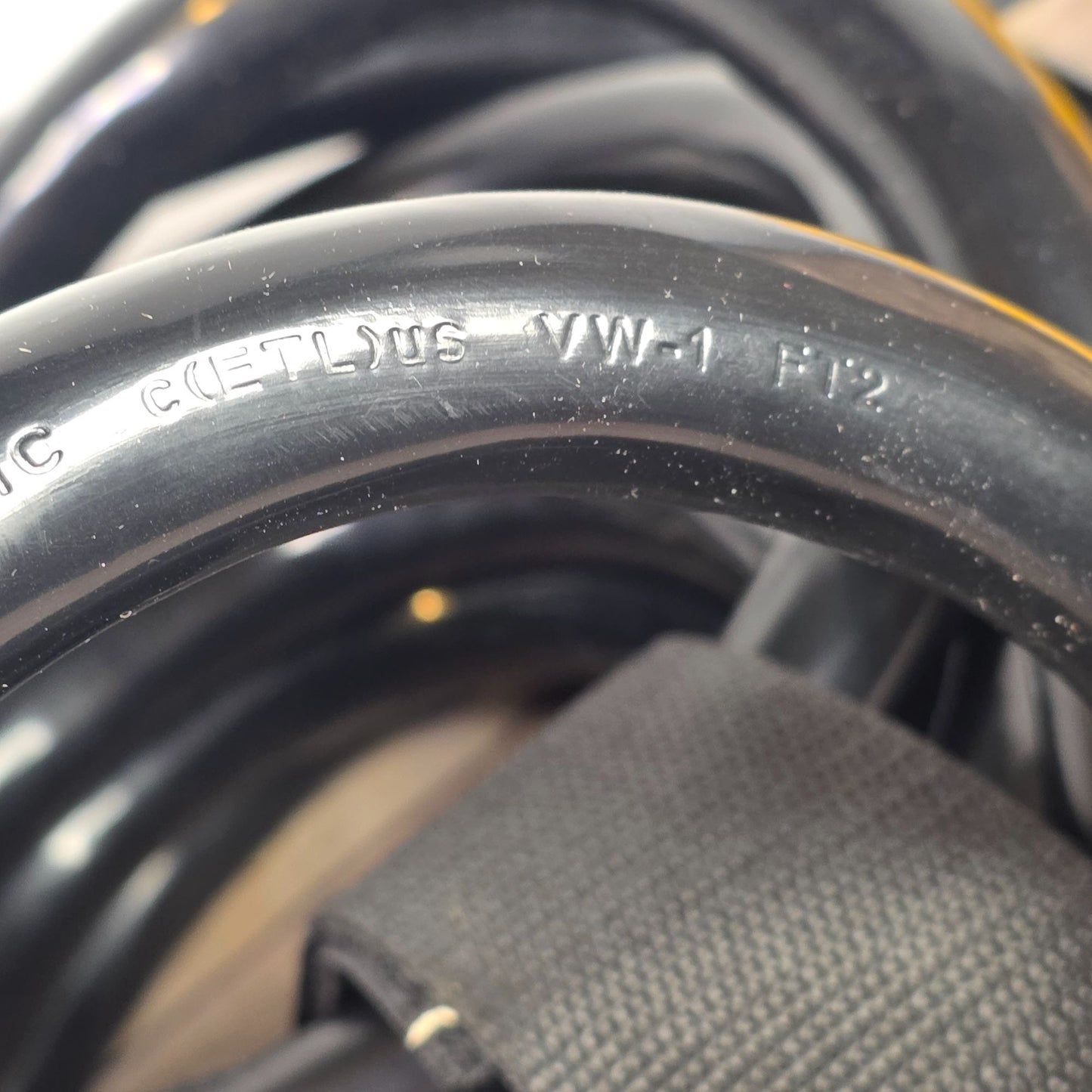 Heavy Duty Yellow RV Extension Cord 25FT 50A 125/250V