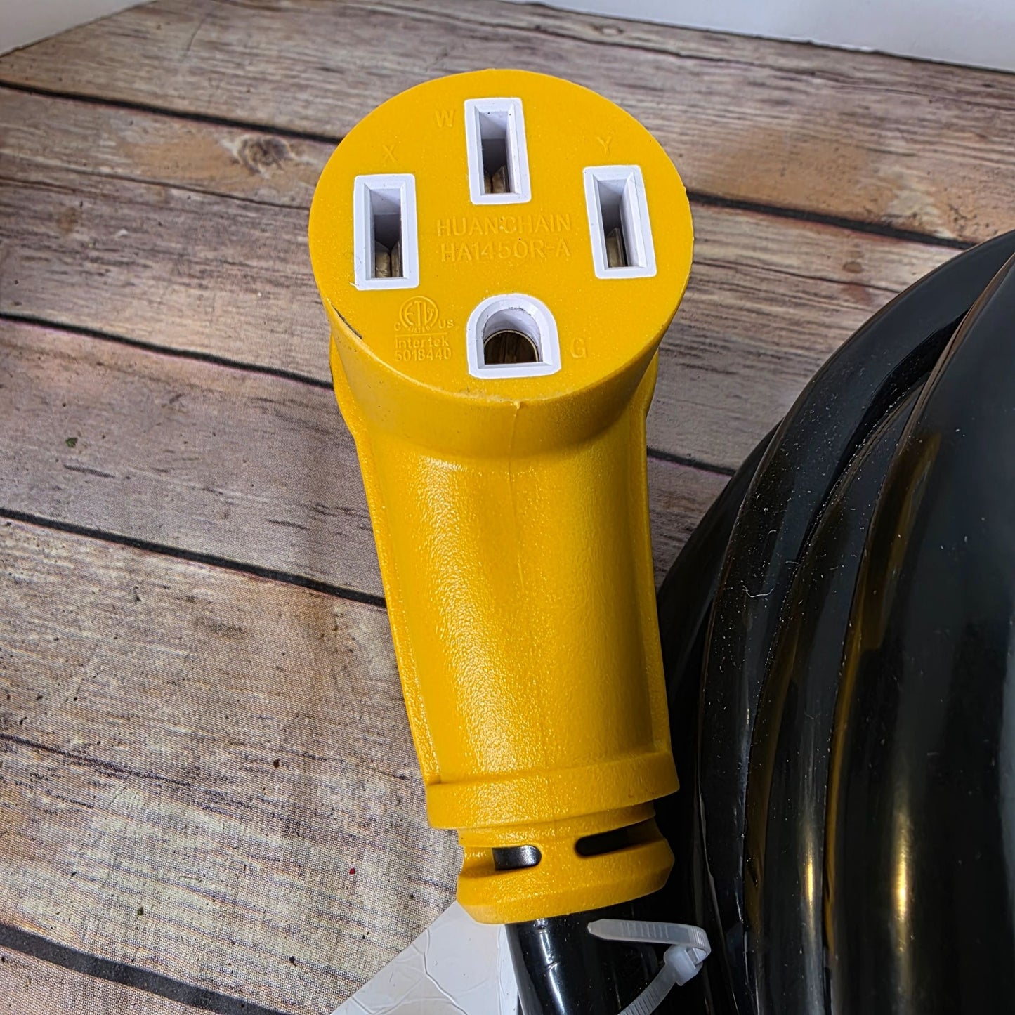 Heavy Duty Yellow RV Extension Cord 25FT 50A 125/250V