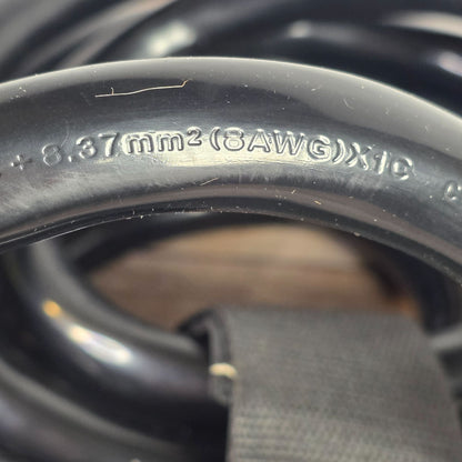 Heavy Duty Yellow RV Extension Cord 25FT 50A 125/250V