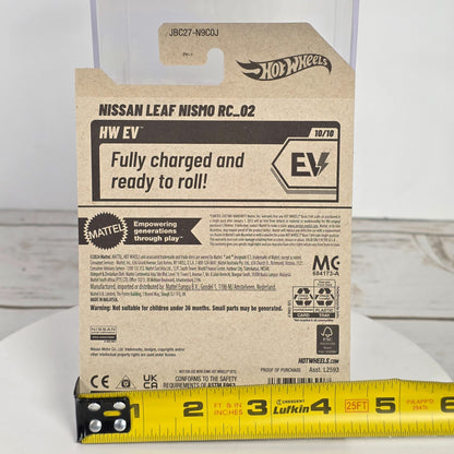 Hot Wheels 2025 Nissan Leaf Nismo RC_02 J-Case Treasure Hunt Chase Car 1:64 Scale Limited Edition 168/250