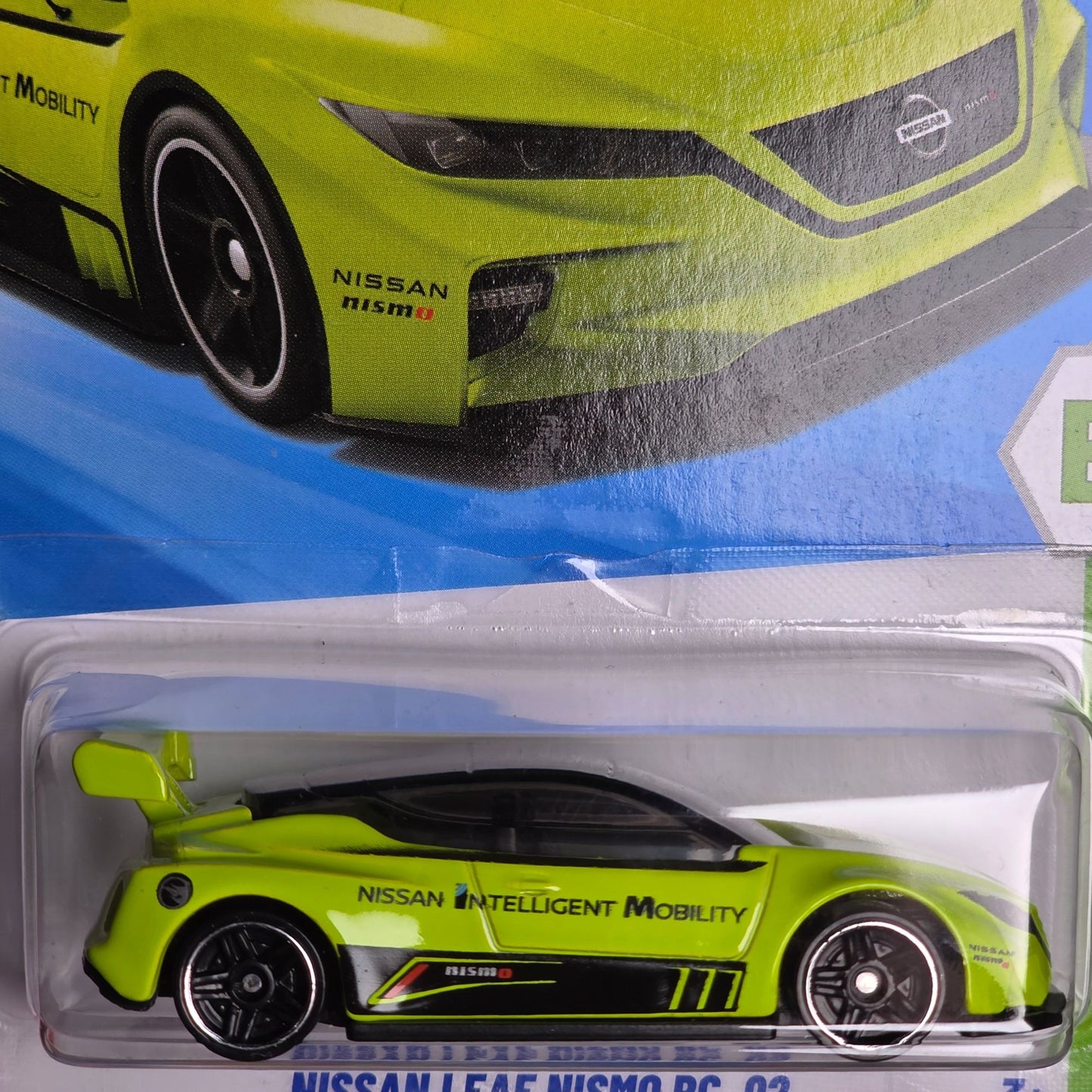 Hot Wheels 2025 Nissan Leaf Nismo RC_02 J-Case Treasure Hunt Chase Car 1:64 Scale Limited Edition 168/250