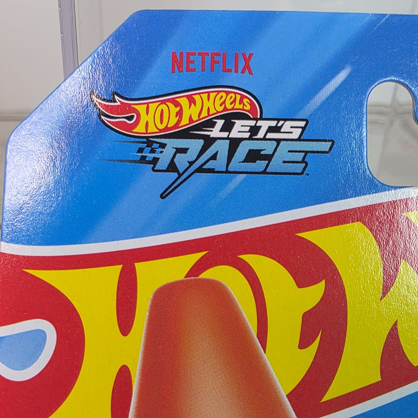 Hot Wheels Cone Shaker Die-Cast Car 148/250 Orange & Green Collectible New For 2025 Netflix Lets Race Series Mattel