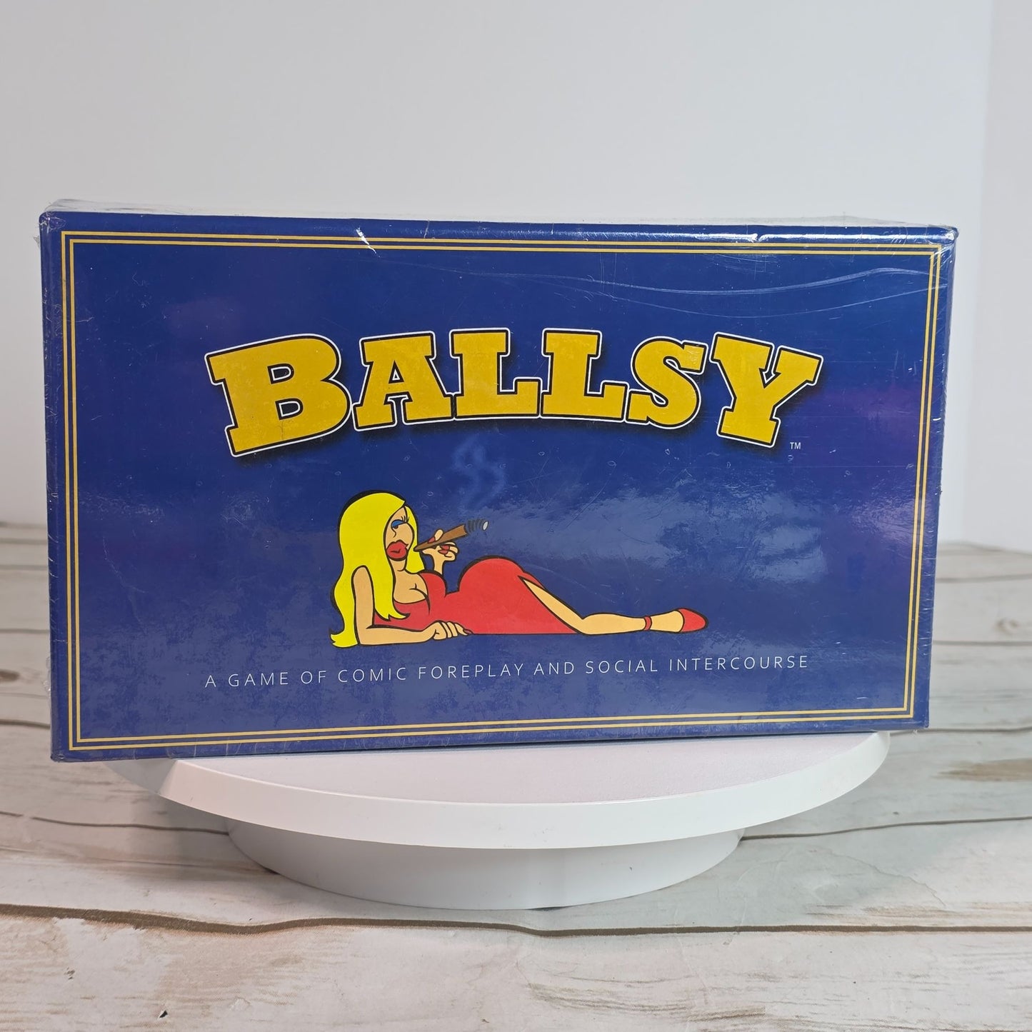 Ballsy Adult Party Card Game Comic Foreplay & Social Intercourse For 4-12 Players Ages 17+