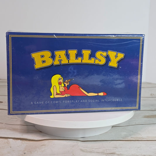 Ballsy Adult Party Card Game Comic Foreplay & Social Intercourse For 4-12 Players Ages 17+