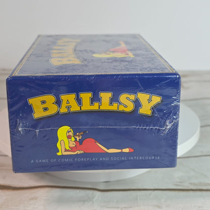 Ballsy Adult Party Card Game Comic Foreplay & Social Intercourse For 4-12 Players Ages 17+