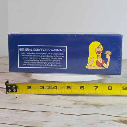 Ballsy Adult Party Card Game Comic Foreplay & Social Intercourse For 4-12 Players Ages 17+