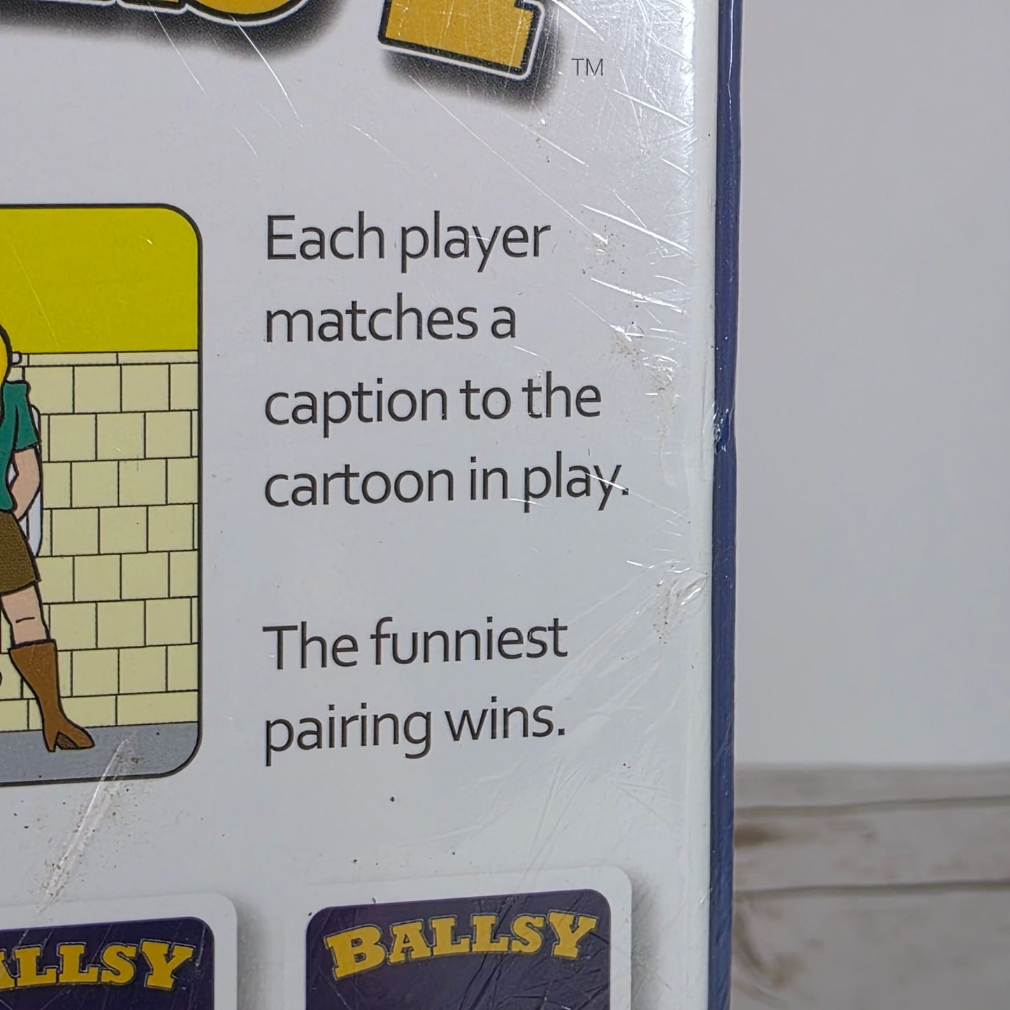 Ballsy Adult Party Card Game Comic Foreplay & Social Intercourse For 4-12 Players Ages 17+