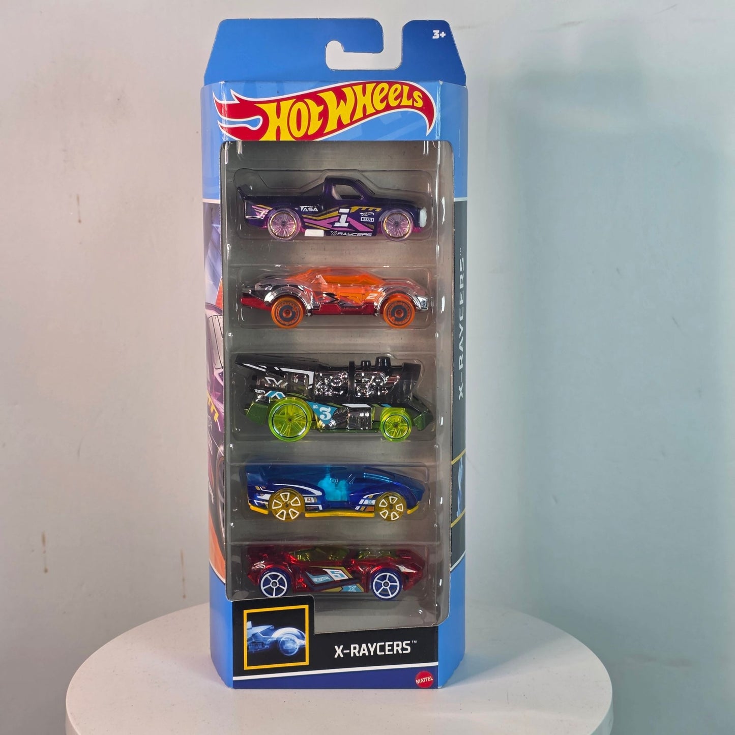 Hot Wheels X-Raycers 5 Pack Draftnator Nerve Hammer New Factory Sealed