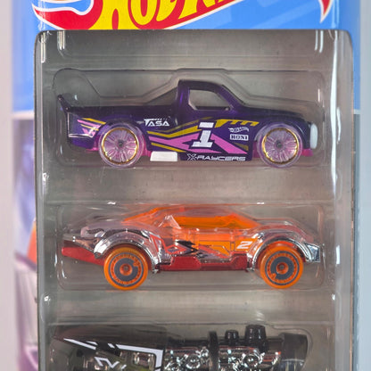 Hot Wheels X-Raycers 5 Pack Draftnator Nerve Hammer New Factory Sealed