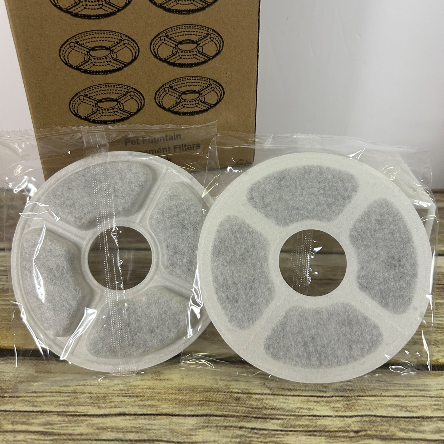 Pet Fountain Replacement Filters 6 Pack For Cats & Dogs