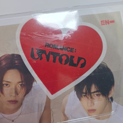 ENHYPEN "Romance: Untold" Exclusive Limited Edition Red Vinyl Album