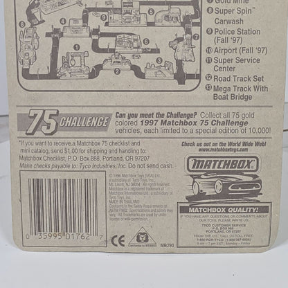 Matchbox Superfast Street Streak Diecast Car #62 Of 75 Vehicles New Look Collectible 1990s Vintage Toy In Sealed Packaging