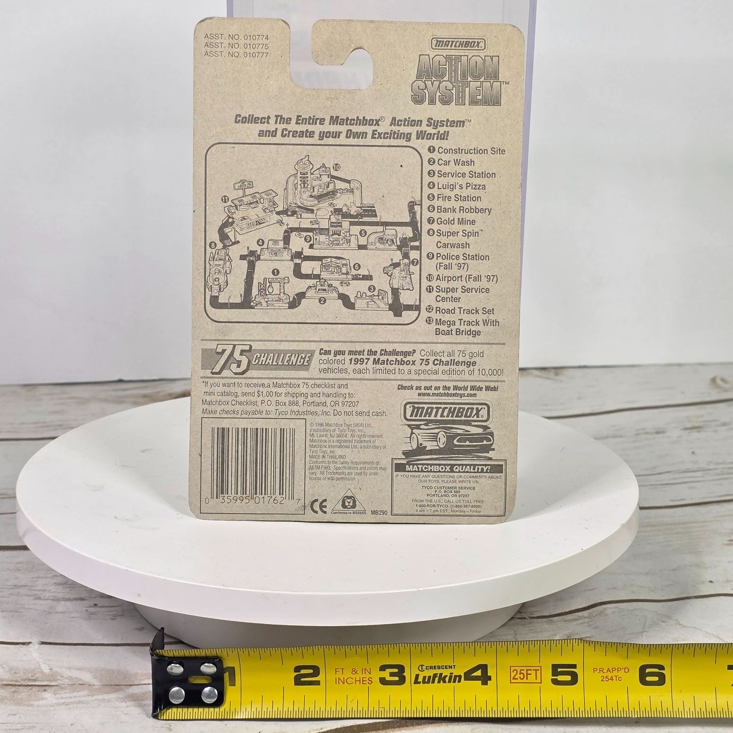 Matchbox Superfast Street Streak Diecast Car #62 Of 75 Vehicles New Look Collectible 1990s Vintage Toy In Sealed Packaging