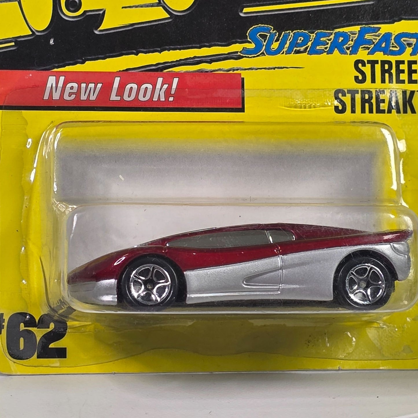 Matchbox Superfast Street Streak Diecast Car #62 Of 75 Vehicles New Look Collectible 1990s Vintage Toy In Sealed Packaging