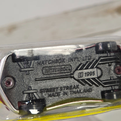 Matchbox Superfast Street Streak Diecast Car #62 Of 75 Vehicles New Look Collectible 1990s Vintage Toy In Sealed Packaging