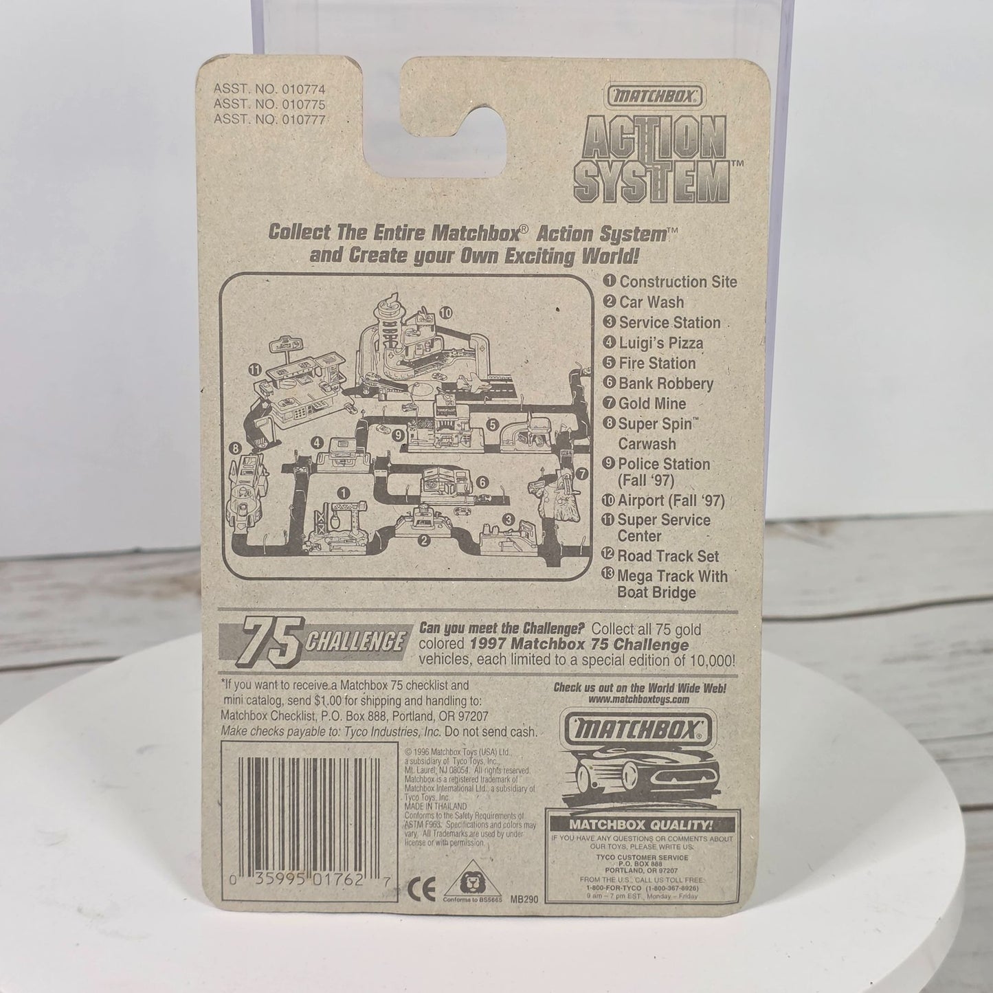 Matchbox Superfast Street Streak Diecast Car #62 Of 75 Vehicles New Look Collectible 1990s Vintage Toy In Sealed Packaging