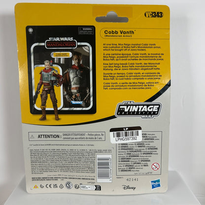 Star Wars The Mandalorian Cobb Vanth Action Figure 4+ By Kenner