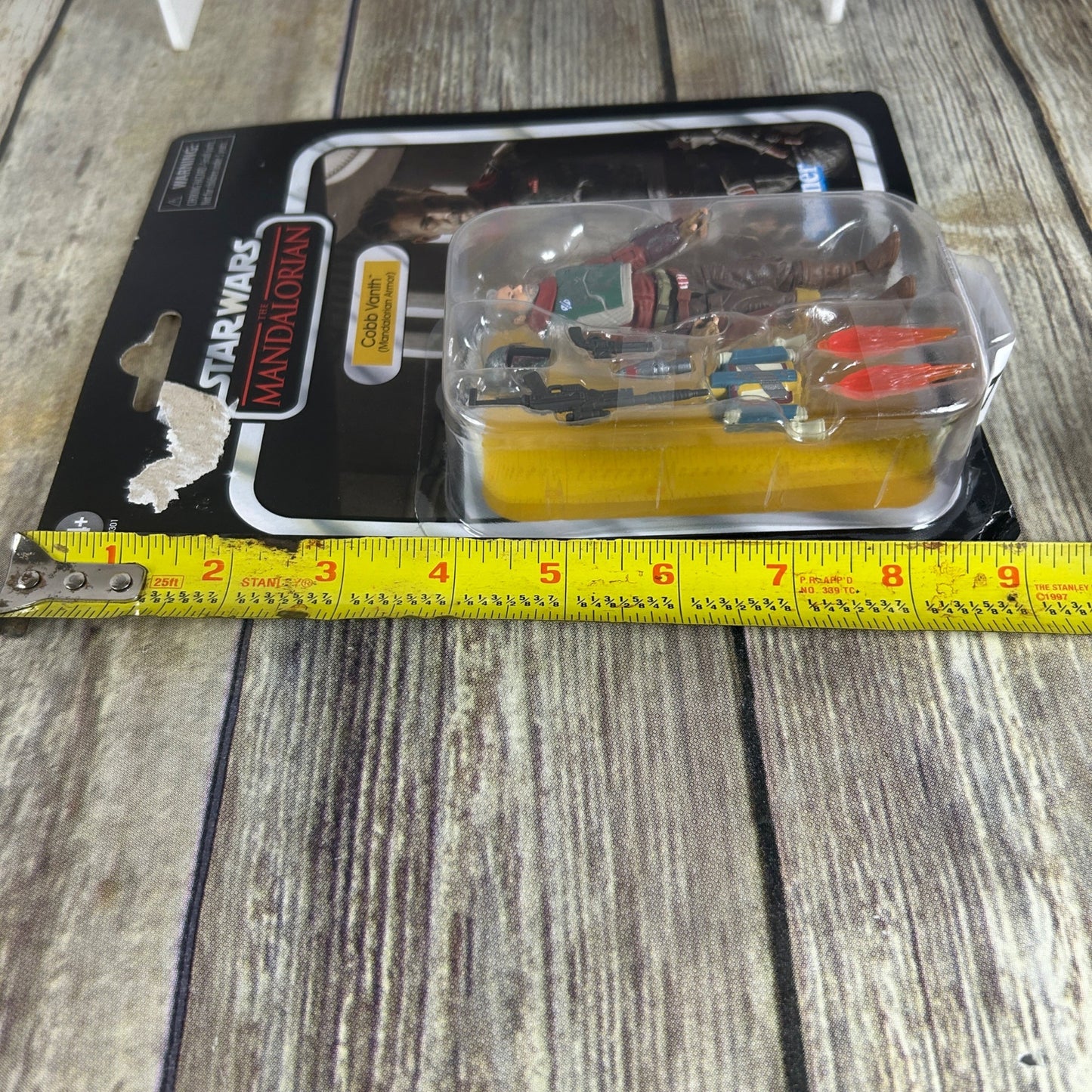 Star Wars The Mandalorian Cobb Vanth Action Figure 4+ By Kenner