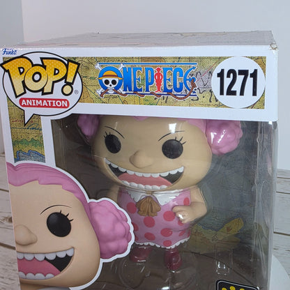 Funko Pop One Piece Child Big Mom Vinyl Figure Exclusive Collectible Animation Series #1271 Pink & White Toy
