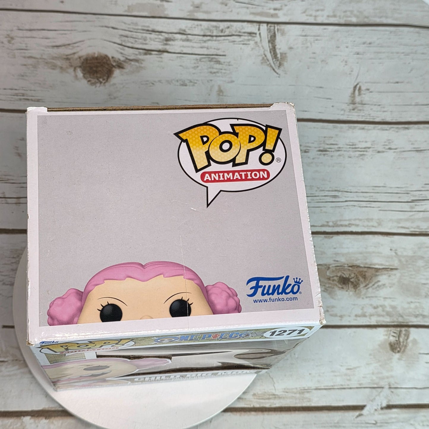 Funko Pop One Piece Child Big Mom Vinyl Figure Exclusive Collectible Animation Series #1271 Pink & White Toy