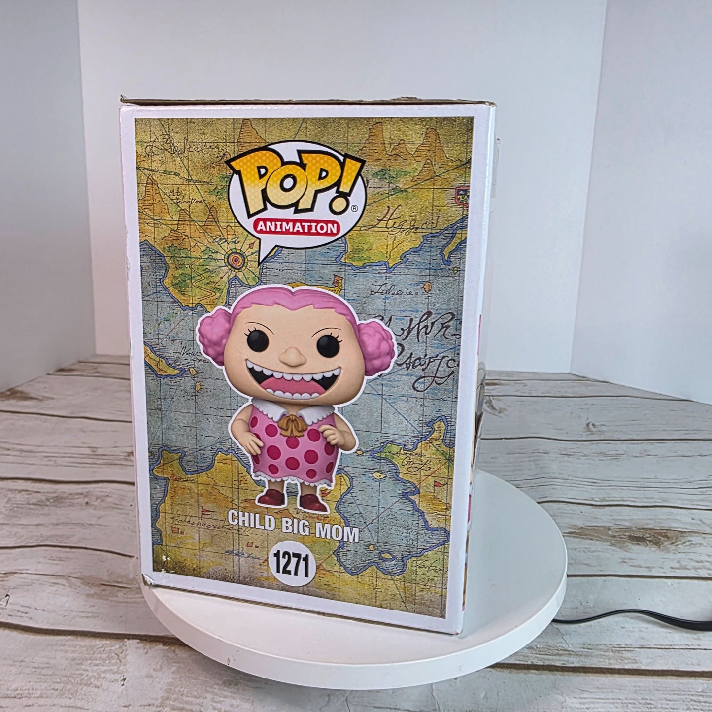 Funko Pop One Piece Child Big Mom Vinyl Figure Exclusive Collectible Animation Series #1271 Pink & White Toy