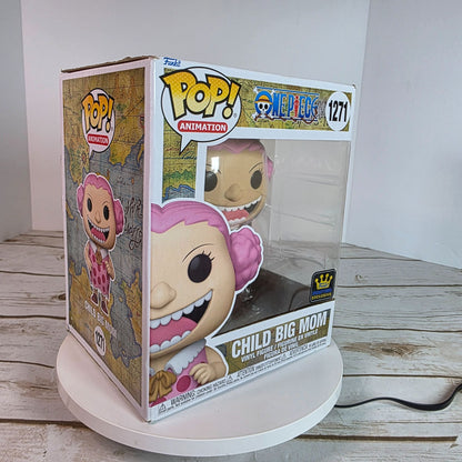 Funko Pop One Piece Child Big Mom Vinyl Figure Exclusive Collectible Animation Series #1271 Pink & White Toy