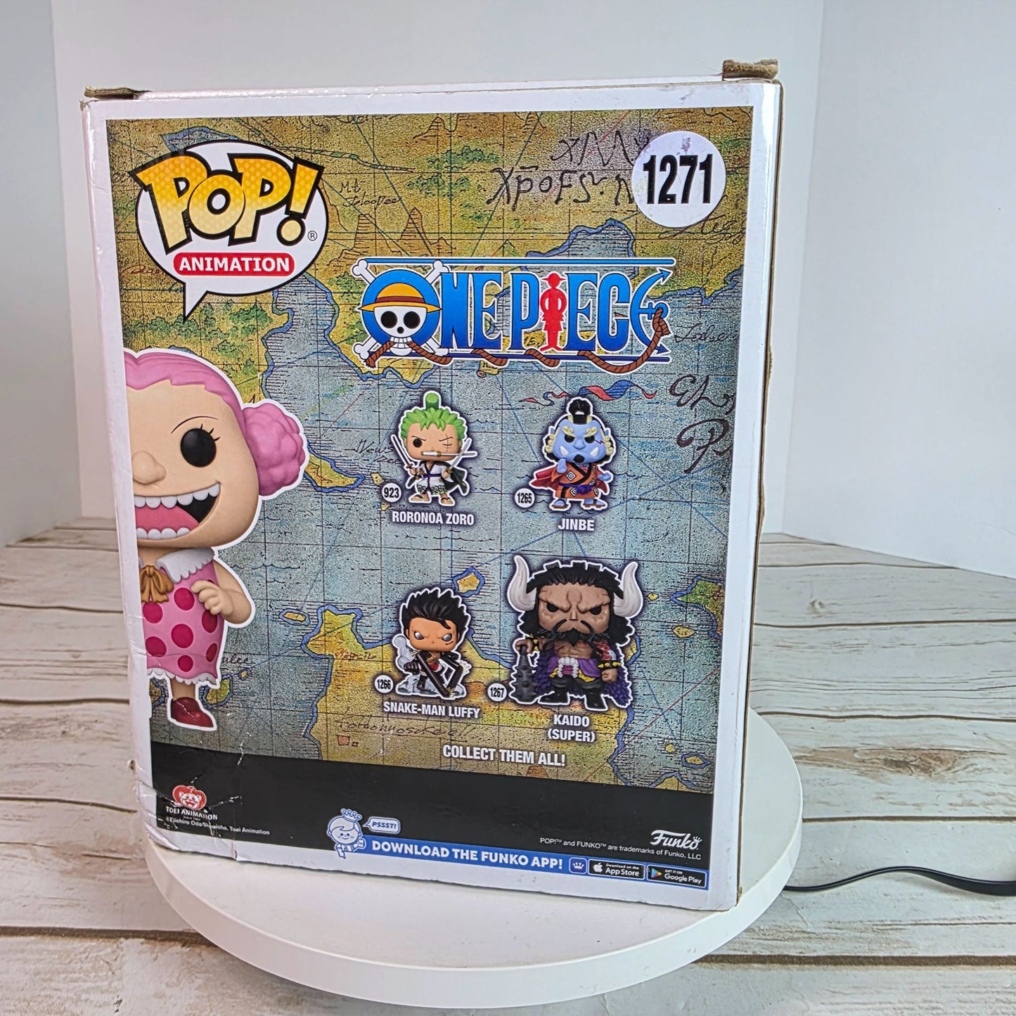 Funko Pop One Piece Child Big Mom Vinyl Figure Exclusive Collectible Animation Series #1271 Pink & White Toy