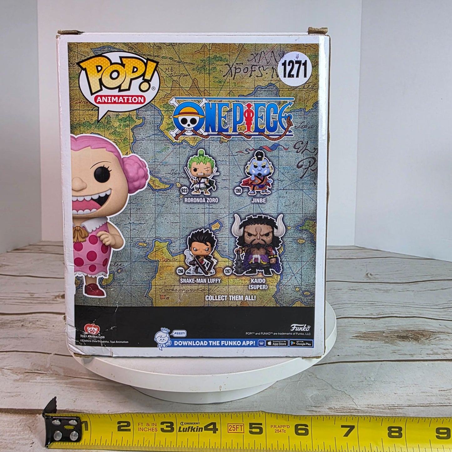 Funko Pop One Piece Child Big Mom Vinyl Figure Exclusive Collectible Animation Series #1271 Pink & White Toy