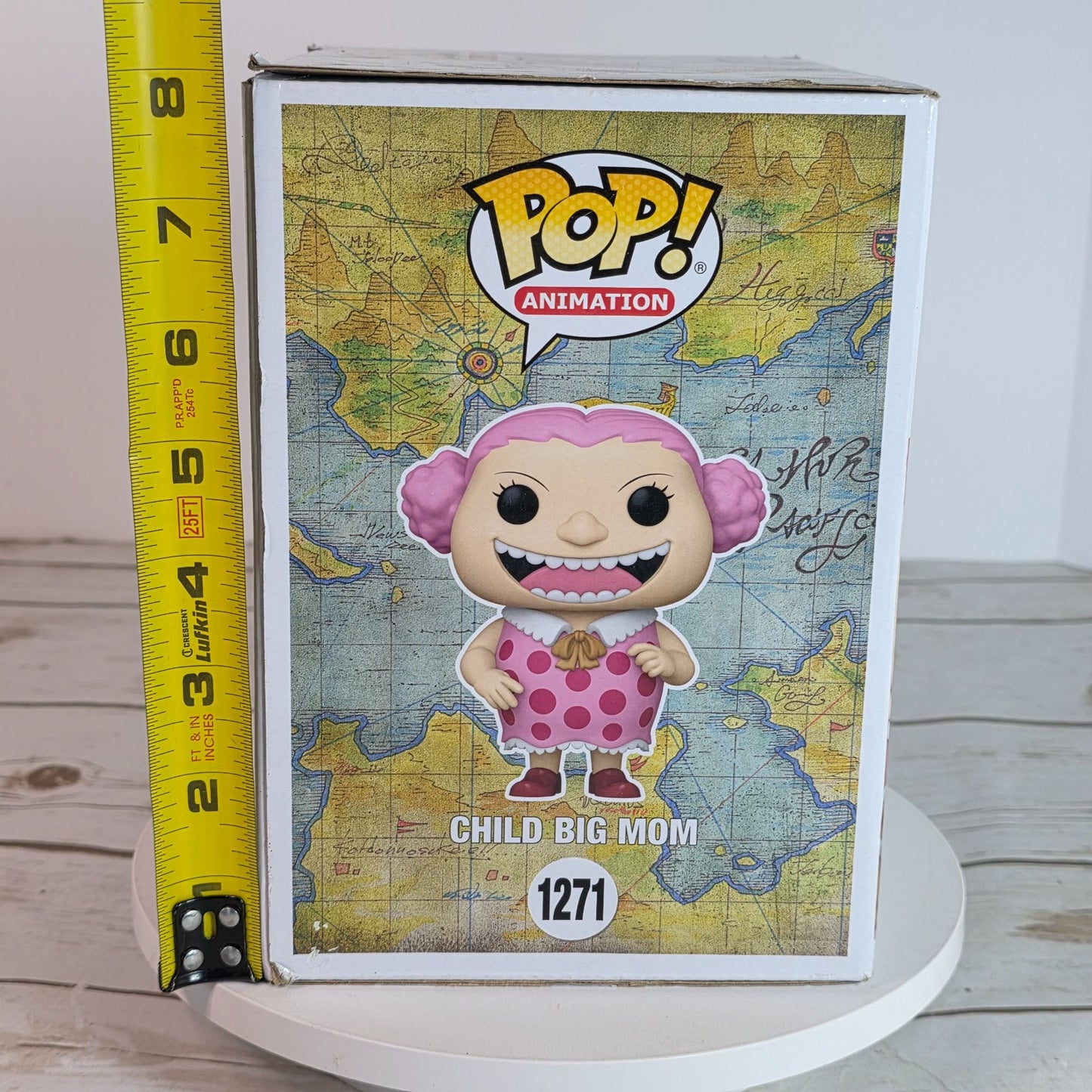 Funko Pop One Piece Child Big Mom Vinyl Figure Exclusive Collectible Animation Series #1271 Pink & White Toy