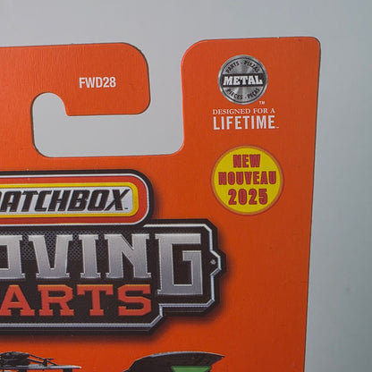 Matchbox Moving Parts Land Rover Defender 110 Police New MOC