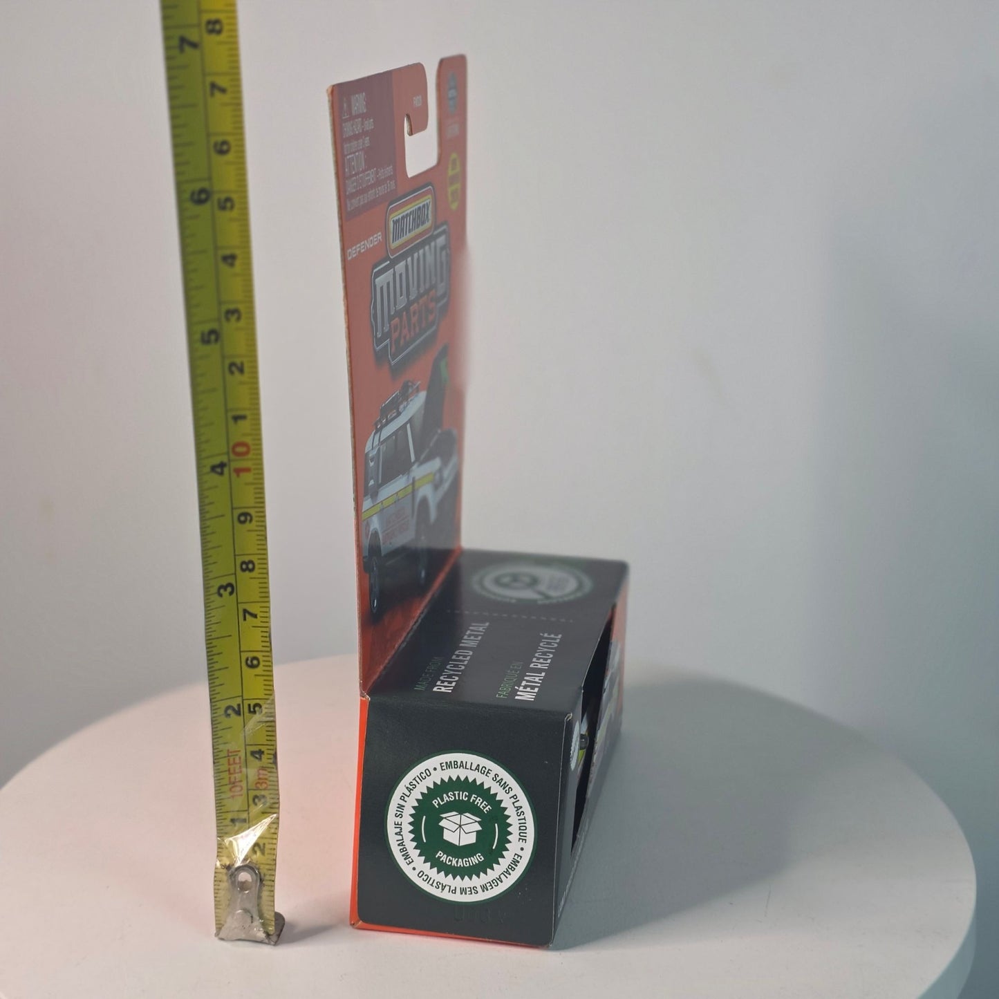 Matchbox Moving Parts Land Rover Defender 110 Police New MOC