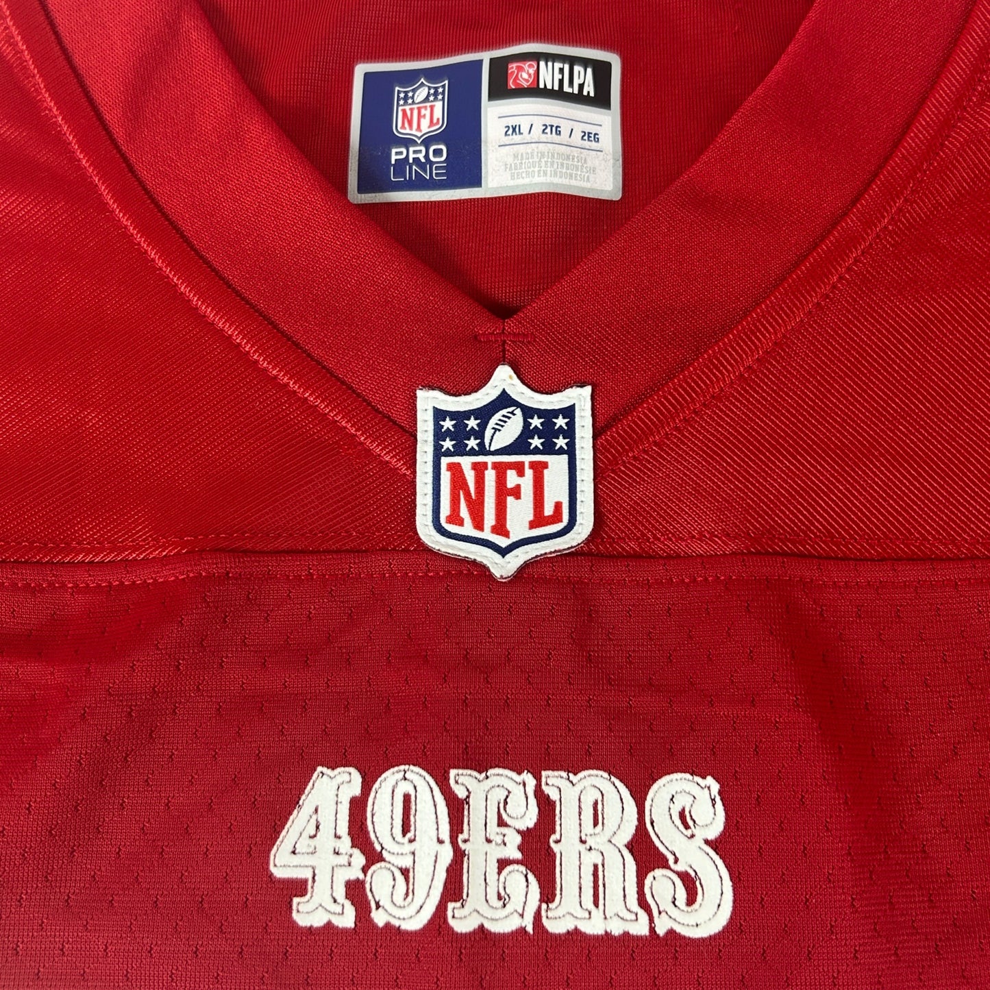 San Francisco 49ers NFL Pro Line 2XL Red Jersey