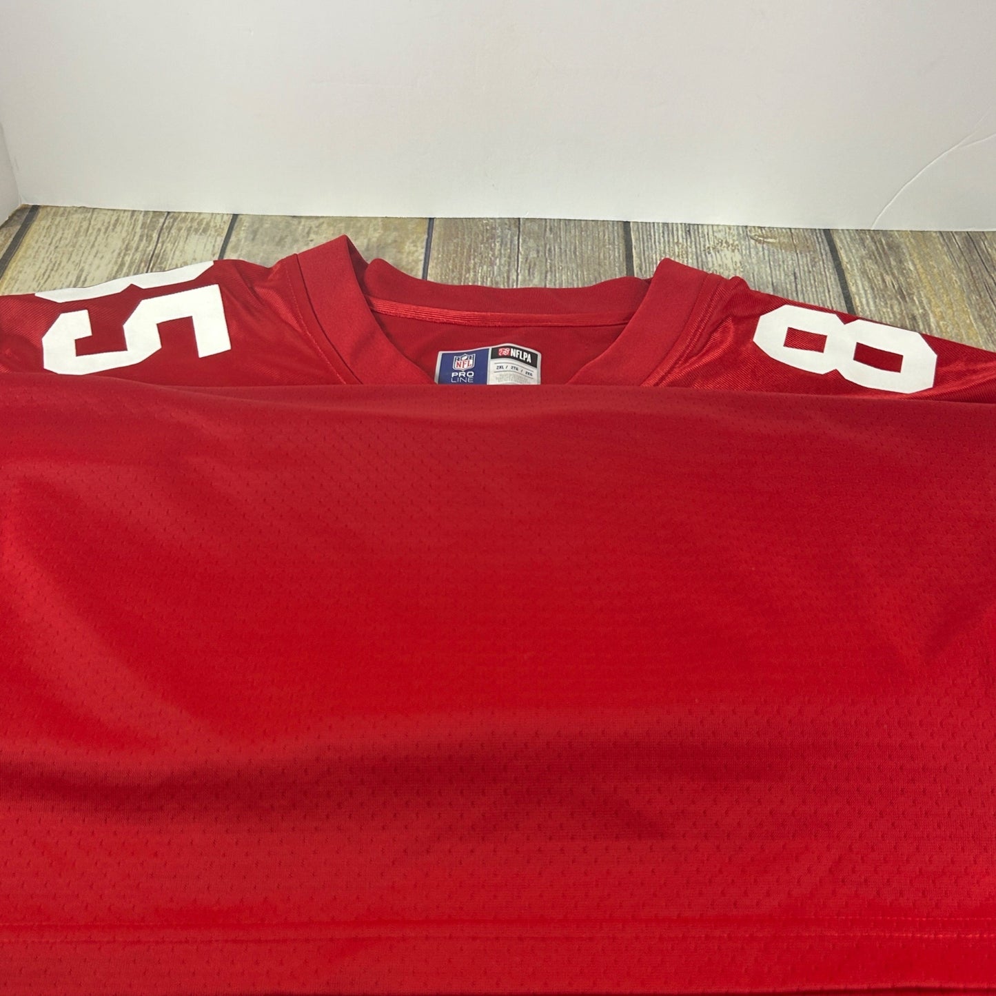 San Francisco 49ers NFL Pro Line 2XL Red Jersey