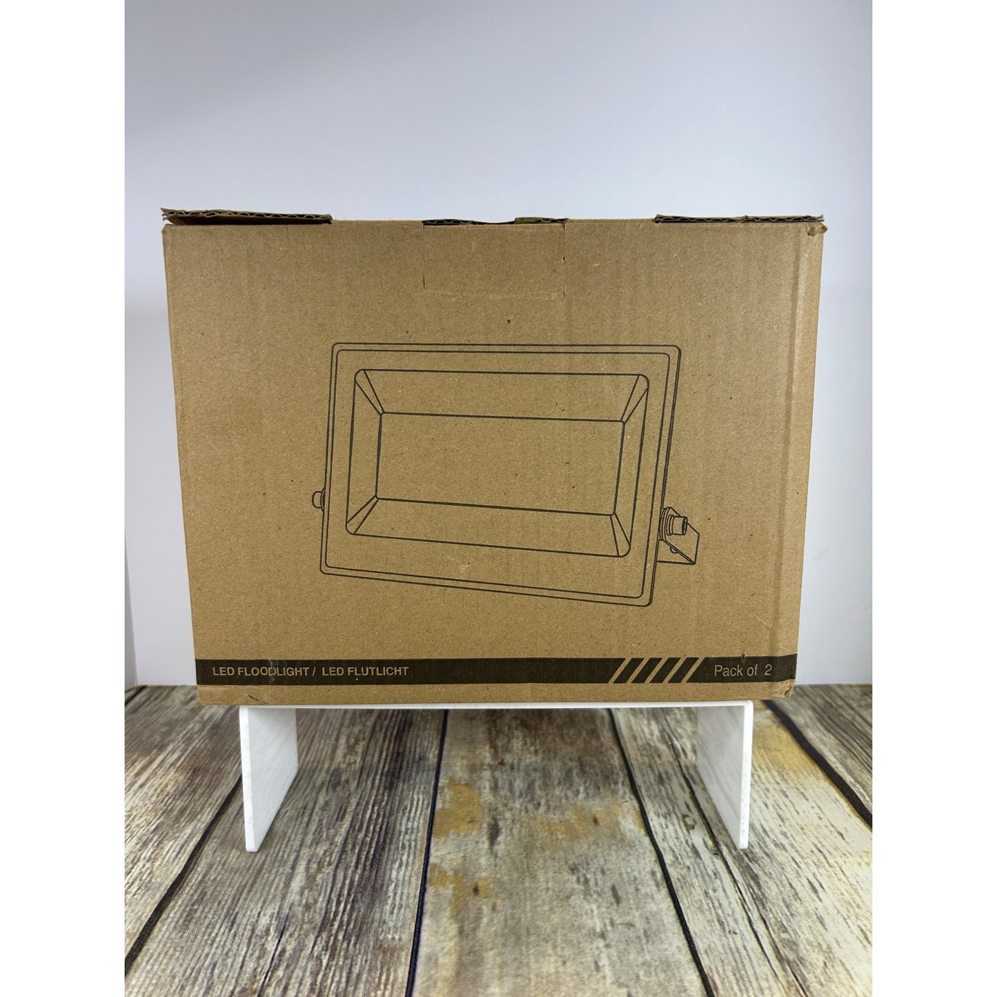 Olafus RGB LED Floodlights 100W Multi-Color Outdoor Lights Pack Of 2 120° Beam Angle 30000H Lifespan IP66 Waterproof