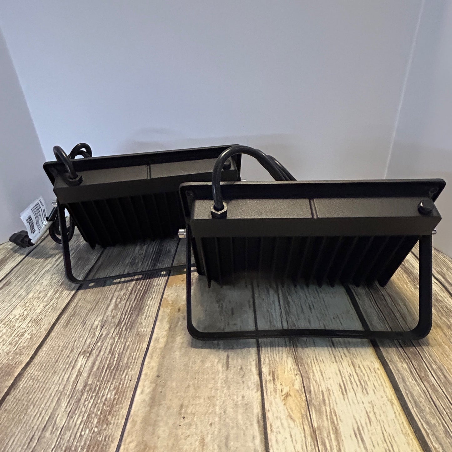 Olafus RGB LED Floodlights 100W Multi-Color Outdoor Lights Pack Of 2 120° Beam Angle 30000H Lifespan IP66 Waterproof