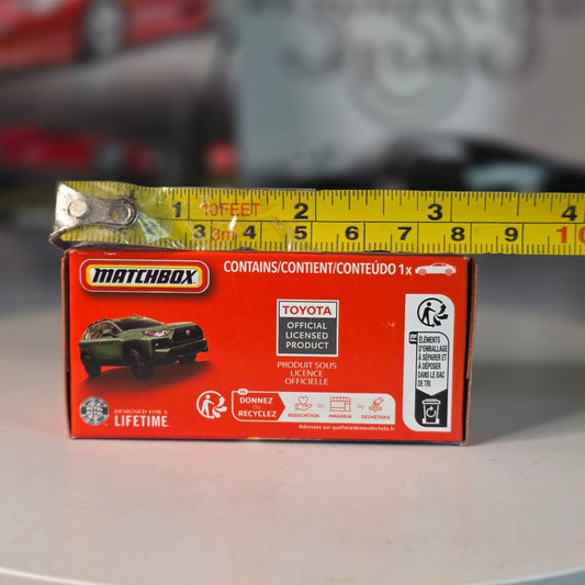 Matchbox 2025 2023 Toyota RAV4 TRD Green 30/125 Sealed PowerGrab Licensed