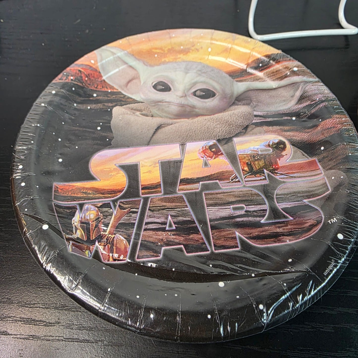Baby Yoda Party Supplies Lot Plates Headbands Bracelets Mandalorian New