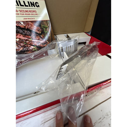 Grilling Kit With Tools Basket & 50 Recipes